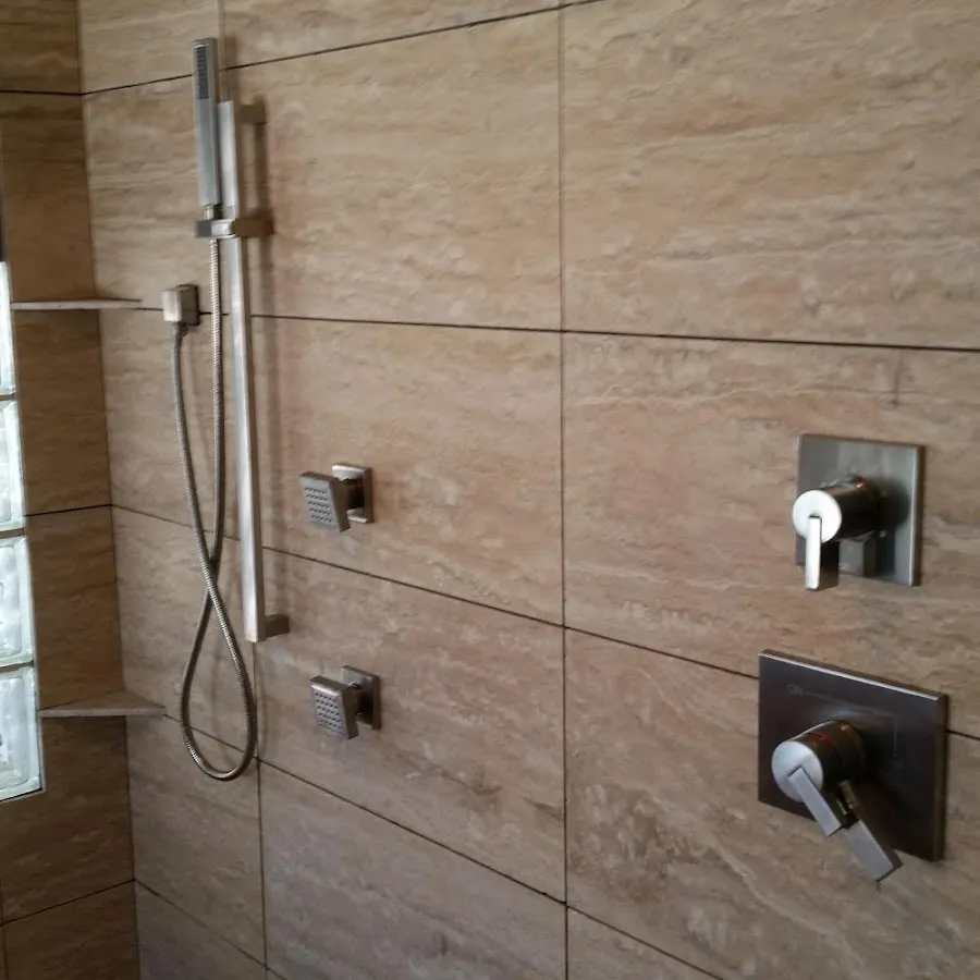 Shower fixture installation for Frozen Pipe Repair in La Quinta